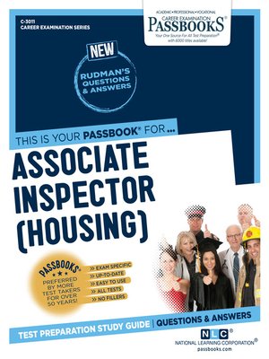 cover image of Associate Inspector (Housing)